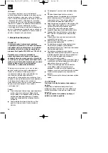 Preview for 38 page of EINHELL RG-GP 1139 Operating Instructions Manual