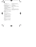 Preview for 24 page of EINHELL RLH 2500 Operating Instructions Manual