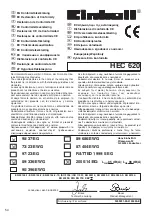 Preview for 54 page of EINHELL Royal 34.035.32 Directions For Use Manual