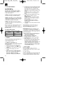 Preview for 13 page of EINHELL ROYAL BHS 26 Operating Instructions Manual