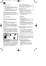 Предварительный просмотр 22 страницы EINHELL Royal RBK 1745 Operating Instructions Manual