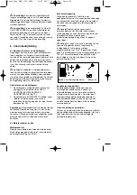 Предварительный просмотр 43 страницы EINHELL Royal RBK 1745 Operating Instructions Manual