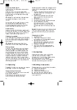 Предварительный просмотр 70 страницы EINHELL Royal RBK 1745 Operating Instructions Manual