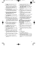 Preview for 89 page of EINHELL RT-CC315 UD Operating Instructions Manual