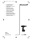 Preview for 1 page of EINHELL RT-CD 12 Li Operating Instructions Manual