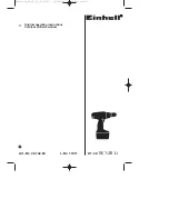 Предварительный просмотр 1 страницы EINHELL RT-CD 18/1-2B Li Original Operating Instructions