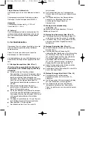 Предварительный просмотр 10 страницы EINHELL RT-RO 55 Operating Instructions Manual