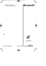 Preview for 1 page of EINHELL RT-SM 330 U Operating Instructions Manual