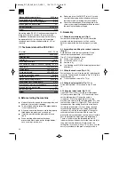 Preview for 22 page of EINHELL RT-SP 260 Operation Instructions Manual