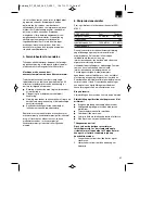 Preview for 45 page of EINHELL RT-SP 260 Operation Instructions Manual