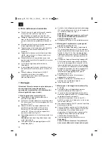 Preview for 50 page of EINHELL RT-TS 1725/1 U Operating Instructions Manual