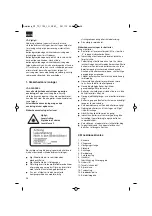 Preview for 58 page of EINHELL RT-TS 1725/1 U Operating Instructions Manual