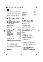 Preview for 60 page of EINHELL RT-TS 1725/1 U Operating Instructions Manual