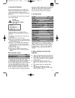 Preview for 17 page of EINHELL RT-TS 1725 U Operating Instructions Manual