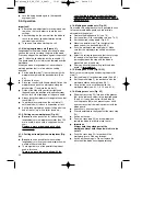 Preview for 20 page of EINHELL RT-TS 1725 U Operating Instructions Manual