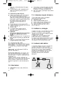 Preview for 34 page of EINHELL RT-TS 1725 U Operating Instructions Manual