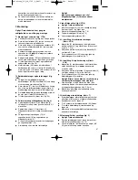 Preview for 37 page of EINHELL RT-TS 1725 U Operating Instructions Manual