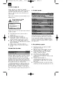 Preview for 54 page of EINHELL RT-TS 1725 U Operating Instructions Manual