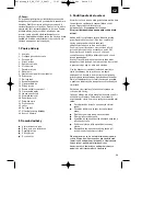 Preview for 59 page of EINHELL RT-TS 1725 U Operating Instructions Manual