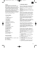 Preview for 65 page of EINHELL RT-TS 1725 U Operating Instructions Manual