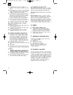 Preview for 70 page of EINHELL RT-TS 1725 U Operating Instructions Manual