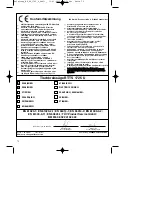 Preview for 72 page of EINHELL RT-TS 1725 U Operating Instructions Manual