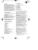 Предварительный просмотр 7 страницы EINHELL RT-TS 920 Original Operating Instructions