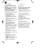 Предварительный просмотр 16 страницы EINHELL RT-TS 920 Original Operating Instructions