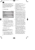 Preview for 10 page of EINHELL RT-VE 550 Operating Instructions Manual