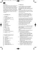 Preview for 12 page of EINHELL RT-VE 550 Operating Instructions Manual