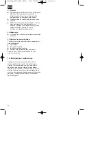 Preview for 46 page of EINHELL RT-VE 550 Operating Instructions Manual