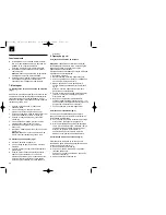 Preview for 20 page of EINHELL SB 401 Operating Instructions Manual