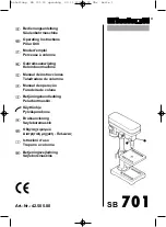 Preview for 3 page of EINHELL SB 701 Operating Instructions Manual