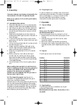 Preview for 10 page of EINHELL SB 701 Operating Instructions Manual