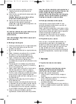 Preview for 22 page of EINHELL SB 701 Operating Instructions Manual