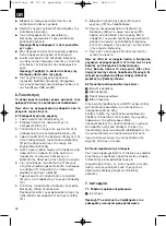 Preview for 34 page of EINHELL SB 701 Operating Instructions Manual