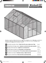 EINHELL SMARAGD Assembly Instructions Manual preview