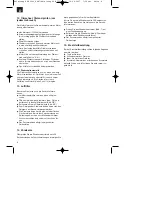 Preview for 8 page of EINHELL STE 2000 Operating Instructions Manual