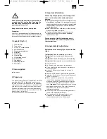 Preview for 11 page of EINHELL STE 2000 Operating Instructions Manual