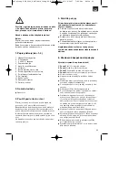 Preview for 29 page of EINHELL STE 2000 Operating Instructions Manual