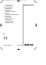 Предварительный просмотр 1 страницы EINHELL Superior 5000 DD Operating Instructions Manual