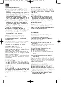 Preview for 22 page of EINHELL Superior 5000 DD Operating Instructions Manual