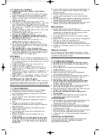 Preview for 14 page of EINHELL TAF 362 Mounting And Operating Instructions