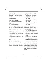 Предварительный просмотр 45 страницы EINHELL TC-AG 18/115 Li-Solo Original Operating Instructions