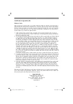 Preview for 42 page of EINHELL TC-BD 350 Original Operating Instructions