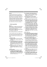 Preview for 17 page of EINHELL TC-CS 1300 Original Operating Instructions