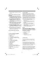 Preview for 20 page of EINHELL TC-CS 1300 Original Operating Instructions