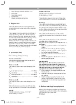 Preview for 22 page of EINHELL TC-CS 1410/1 Original Operating Instructions