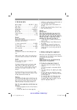 Preview for 18 page of EINHELL TC-CS 89 Original Operating Instructions