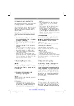 Preview for 20 page of EINHELL TC-CS 89 Original Operating Instructions